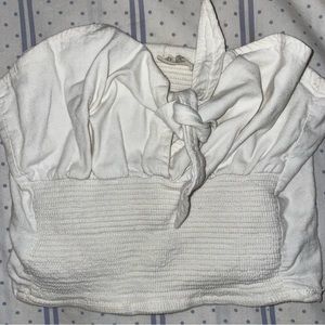 Brandy Melville Cropped top color white/Ivory